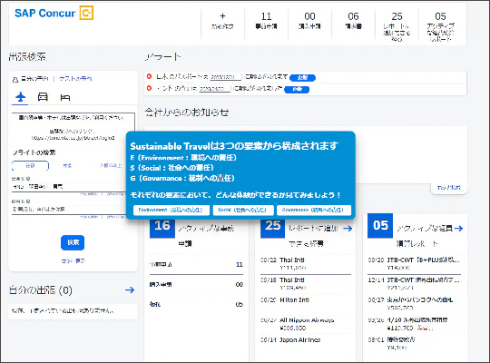 Concur Travel（出張管理）